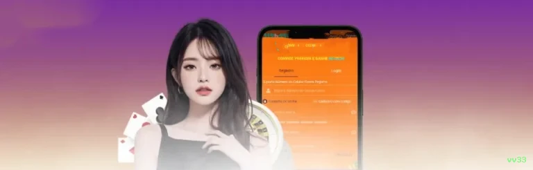 Aplicativo móvel vv33 para iOS e Android